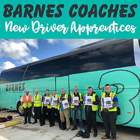 New Coach Driver Apprentices Join The Team...