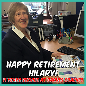 Happy Retirement Hilary