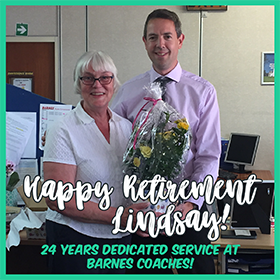 Happy Retirement Lindsay!