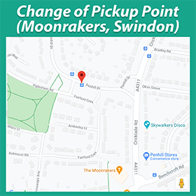 Change of Pickup - Moonkrakers, Swindon