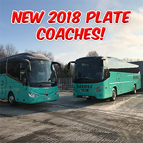 New 2018 Plate Coaches Join The Fleet!