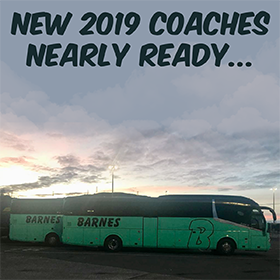 New 2019 Coaches - Nearly Ready!