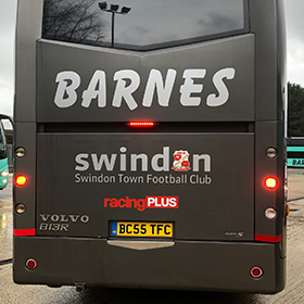 STFC Coach - Private plate added